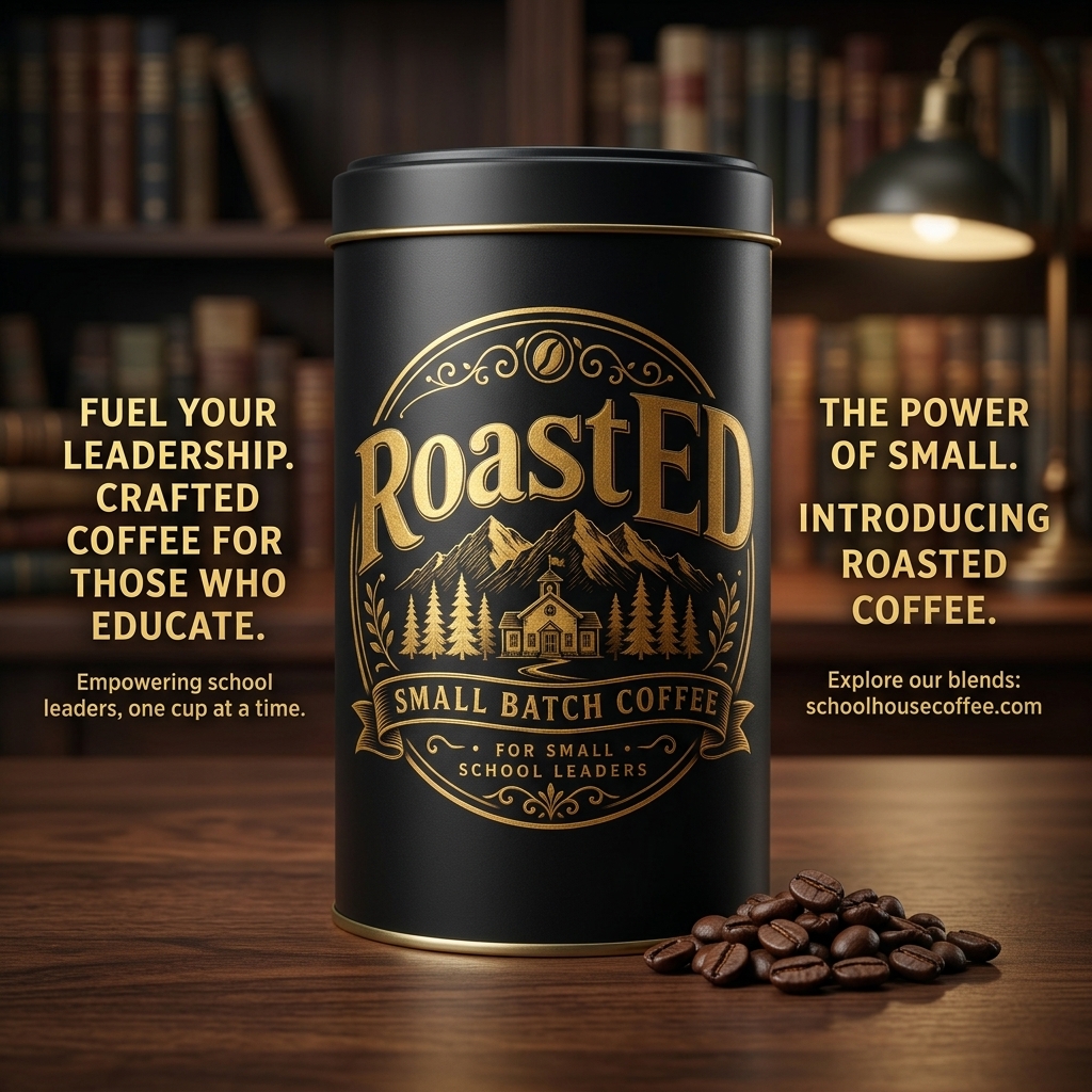 RoastED Small Batch Coffee — crafted for school leaders
